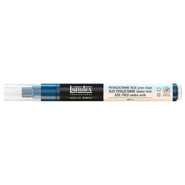 LQX ACRYLIC MARKER 2MM 316 PHTHALOCYANINE BLUE GREEN SHADE 887452000778
