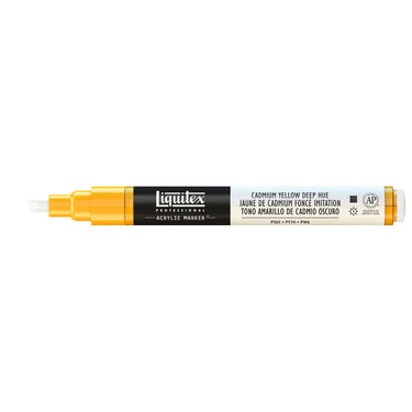 LQX ACRYLIC MARKER 2MM CAP OFF 163 CADMIUM YELLOW DEEP HUE 887452000617