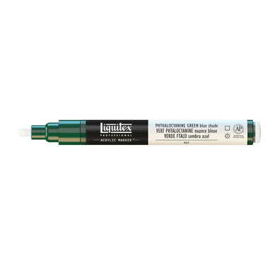 LQX ACRYLIC MARKER 2MM CAP OFF 317 PHTHALOCYANINE GREEN BLUE SHADE 887452000815