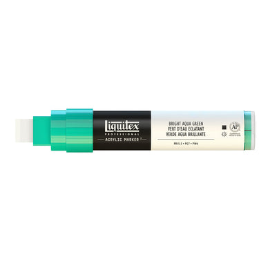 LQX ACRYLIC MARKER 15MM CAP OFF 660 BRIGHT AQUA GREEN 887452000280