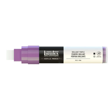 LQX ACRYLIC MARKER 15MM CAP OFF 590 BRILLIANT PURPLE 887452000198
