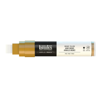 LQX ACRYLIC MARKER 15MM CAP OFF 530 BRONZE YELLOW 887452000389