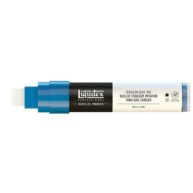 LQX ACRYLIC MARKER 15MM CAP OFF 470 CERULEAN BLUE HUE 887452000235