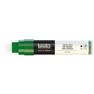 LQX ACRYLIC MARKER 15MM CAP OFF 450 EMERALD GREEN 887452000310
