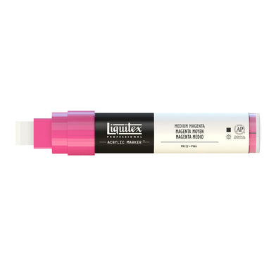 LQX ACRYLIC MARKER 15MM CAP OFF 500 MEDIUM MAGENTA 887452000174