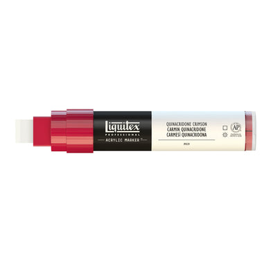 LQX ACRYLIC MARKER 15MM CAP OFF 110 QUINACRIDONE CRIMSON 887452000150