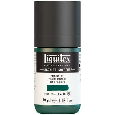 LQX ACRYLIC GOUACHE 59ML 398 VIRIDIAN HUE 887452999706