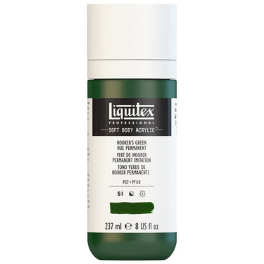 LQX SOFT BODY ACRYLIC 237ML 224 HOOKERS GREEN HUE PERMANENT 887452998730