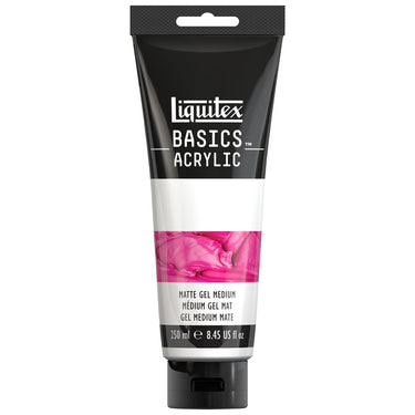 LQX BASICS ACRYLIC MEDIUMS 250ML MATTE GEL MEDIUM 887452031505