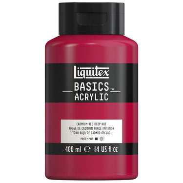 LQX BASICS ACRYLIC 400ML 311 CADMIUM RED DEEP HUE 887452031581
