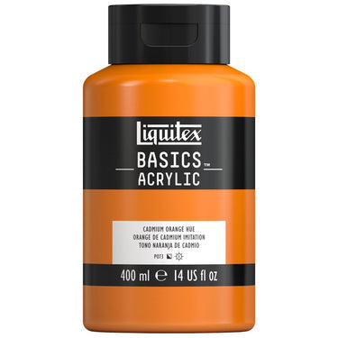 LQX BASICS ACRYLIC 400ML 720 CADMIUM ORANGE HUE 887452031550