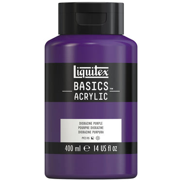 LQX BASICS ACRYLIC 400ML 186 DIOXAZINE PURPLE 887452031611