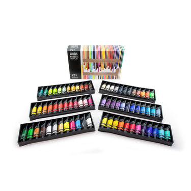 LQX BASICS 72X22ML PAINT SET 887452031017 [BOX WITH CONTENT)1887452050209