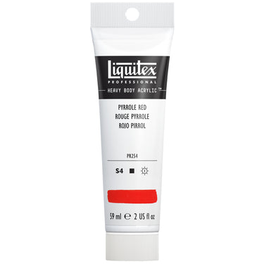 Professional Heavy Body Acrylic - Pyrrole Red