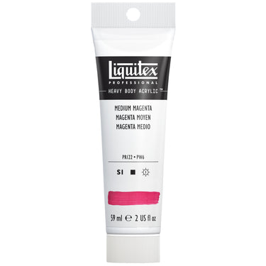 Professional Heavy Body Acrylic - Medium Magenta