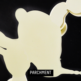 parchment paint splatter