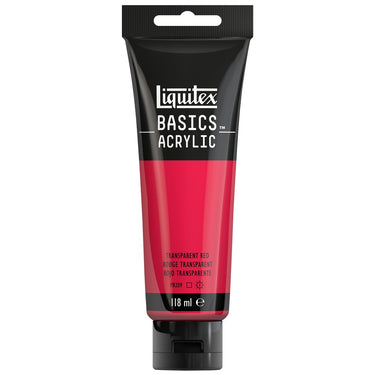 LQX BASICS ACRYLIC 118ML 047 TRANSPARENT RED 887452049869 [ROW]