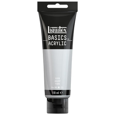 LQX BASICS ACRYLIC 118ML 052 SILVER 887452049470 [ROW]