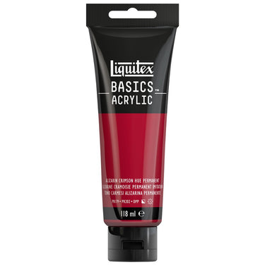 LQX BASICS ACRYLIC 118ML 116 ALIZARIN CRIMSON HUE PERMANENT 887452049388 [ROW]