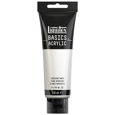 LQX BASICS ACRYLIC 118ML 238 IRIDESCENT WHITE 887452050018 [ROW]