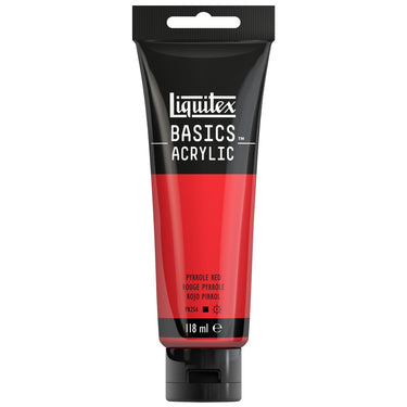 LQX BASICS ACRYLIC 118ML 321 PYRROLE RED 887452049876 [ROW]