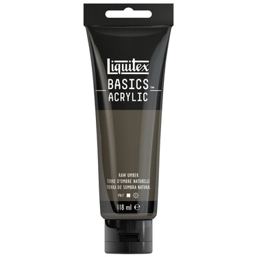 LQX BASICS ACRYLIC 118ML 331 RAW UMBER 887452049715 [ROW]