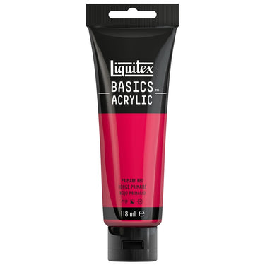 LQX BASICS ACRYLIC 118ML 415 PRIMARY RED 887452049661 [ROW]