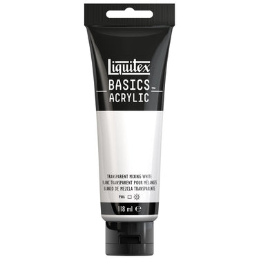 LQX BASICS ACRYLIC 118ML 430 TRANSPARENT MIXING WHITE 887452049852 [ROW]