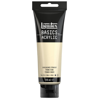 LQX BASICS ACRYLIC 118ML 434 UNBLEACHED TITANIUM 887452049814 [ROW]