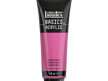 LQX BASICS ACRYLIC 118ML 500 MEDIUM MAGENTA 887452049739 [ROW]