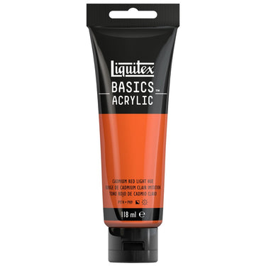 LQX BASICS ACRYLIC 118ML 510 CADMIUM RED LIGHT HUE 887452049609 [ROW]