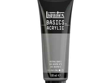 LQX BASICS ACRYLIC 118ML 599 NEUTRAL GRAY 5 887452049616 [ROW]