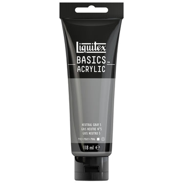 LQX BASICS ACRYLIC 118ML 599 NEUTRAL GRAY 5 887452049616 [ROW]