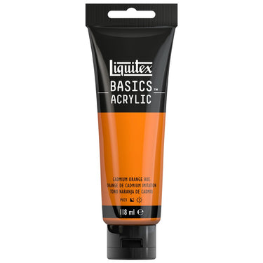 LQX BASICS ACRYLIC 118ML 720 CADMIUM ORANGE HUE 887452049630 [ROW]