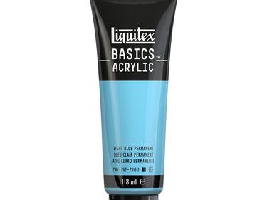 LQX BASICS ACRYLIC 118ML 770 LIGHT BLUE PERMANENT 887452049777 [ROW]