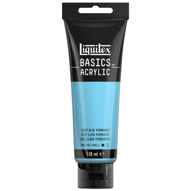 LQX BASICS ACRYLIC 118ML 770 LIGHT BLUE PERMANENT 887452049777 [ROW]