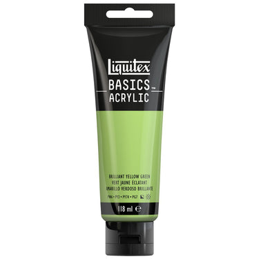 LQX BASICS ACRYLIC 118ML 840 BRILLIANT YELLOW GREEN 887452049760 [ROW]