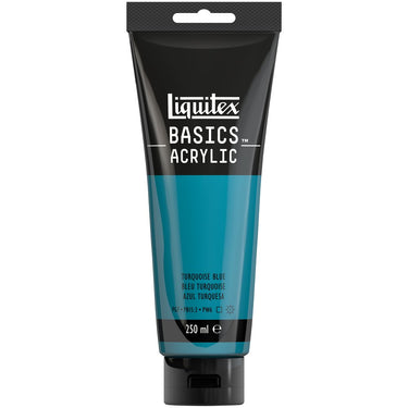 LQX BASICS ACRYLIC 250ML 046 TURQUOISE BLUE 887452052982 [ROW]