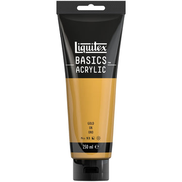 LQX BASICS ACRYLIC 250ML 051 GOLD 887452052944 [ROW]