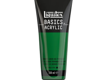 LQX BASICS ACRYLIC 250ML 224 HOOKERS GREEN HUE PERMANENT 887452052920 [ROW]