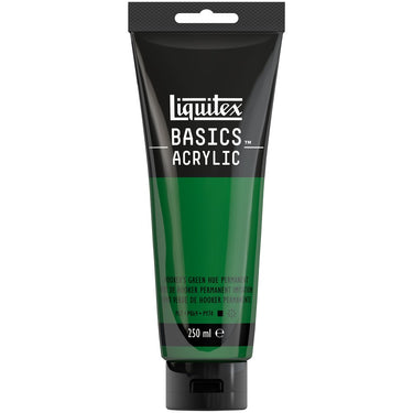 LQX BASICS ACRYLIC 250ML 224 HOOKERS GREEN HUE PERMANENT 887452052920 [ROW]