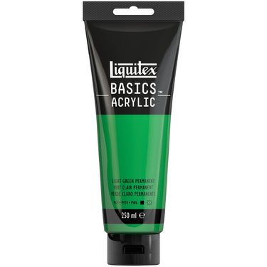 LQX BASICS ACRYLIC 250ML 312 LIGHT GREEN PERMANENT 887452052777 [ROW]