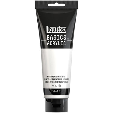 LQX BASICS ACRYLIC 250ML 430 TRANSPARENT MIXING WHITE 887452052968 [ROW]