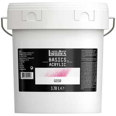 LQX BASICS ACRYLIC MEDIUMS 3.78L GESSO 887452054146 [ROW]