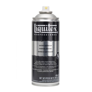 LQX PROFESSIONAL SPRAY VARNISH 400 ML/12OZ SATIN