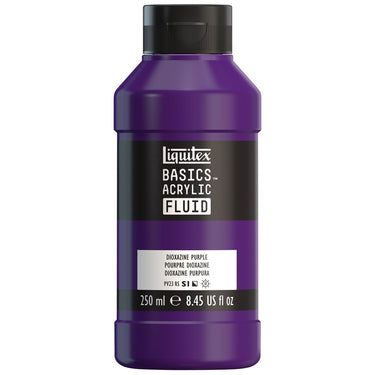 LQX BASICS FLUID ACRYLIC 250ML DIOXAZINE PURPLE 887452056485 [NA]