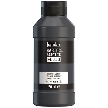 LQX BASICS FLUID ACRYLIC 250ML IRIDESCENT GRAPHITE 887452056393 [ROW]