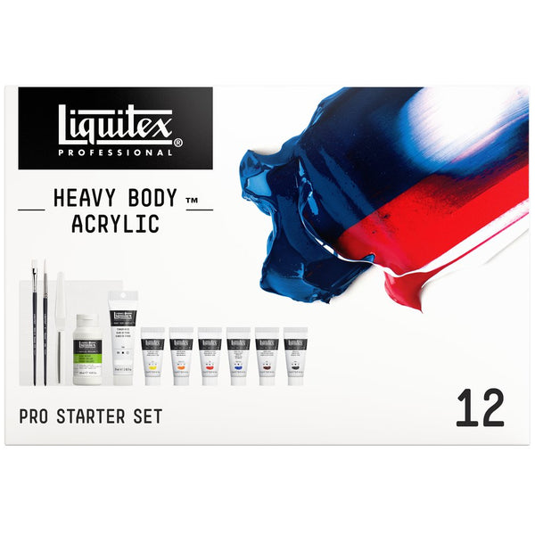 LQX HEAVY BODY ACRYLIC PRO STARTER SET [DHI] 887452997474