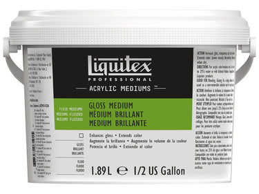 LQX ACRYLIC MEDIUMS 1.89L GLOSS MEDIUM 887452061915