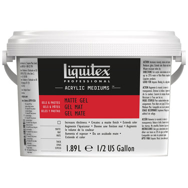 LQX ACRYLIC MEDIUMS 1.89L MATTE GEL 887452061946